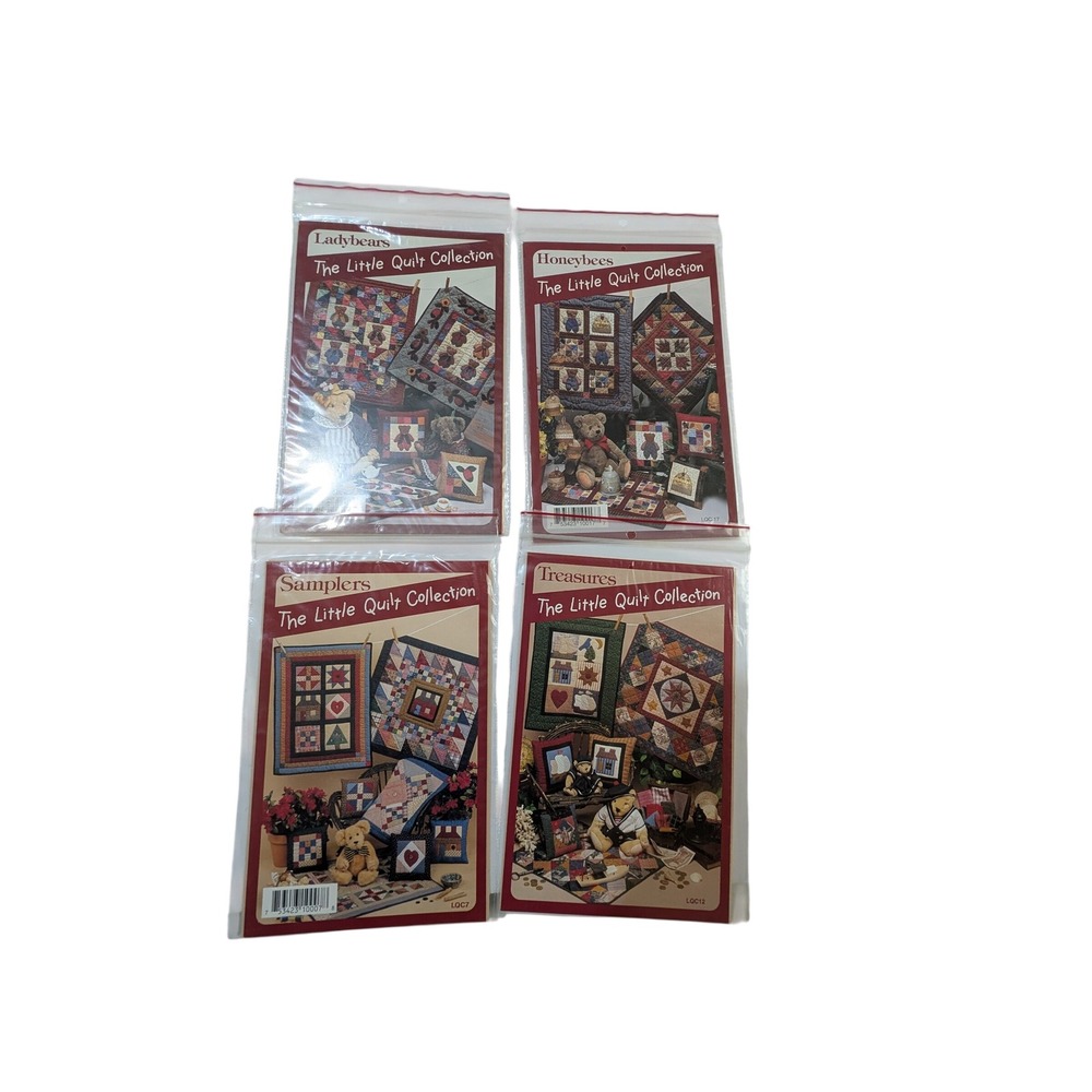 Little Quilts Patterns The Little Quilt Collection Ladybears Honeybees Set of 4